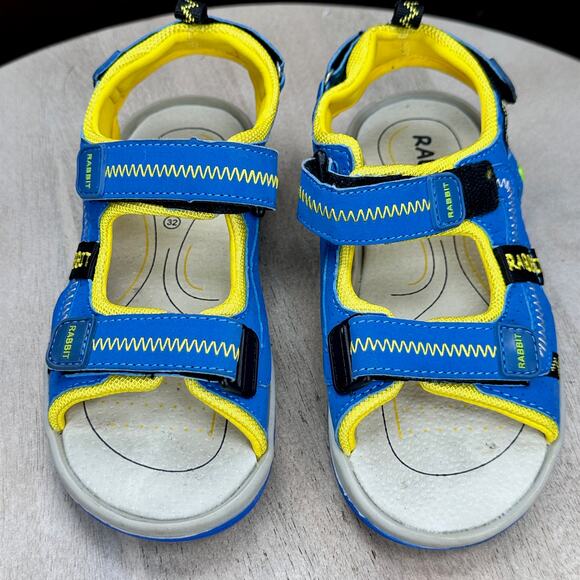 Kids Sandals Rabbit Unisex Size 1 US 32 EU Kids Blue Fisherman Sandals - Picture 2 of 12